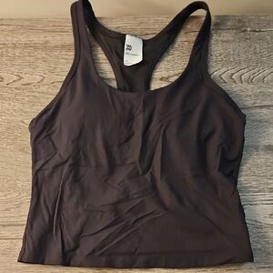All in Motion Charcoal Racerback Tank